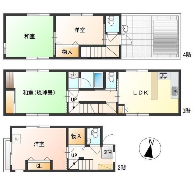  間取り図写真