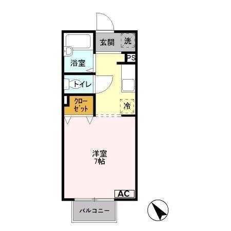 エンドレス（203） 間取り図画像