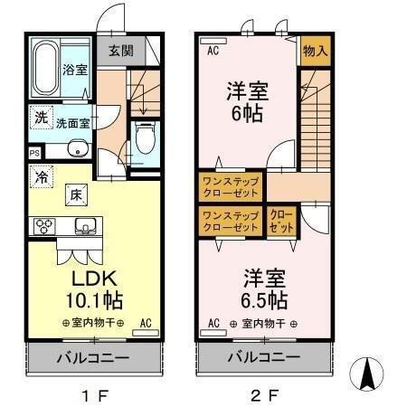 フェリーチェ（108） 間取り図画像
