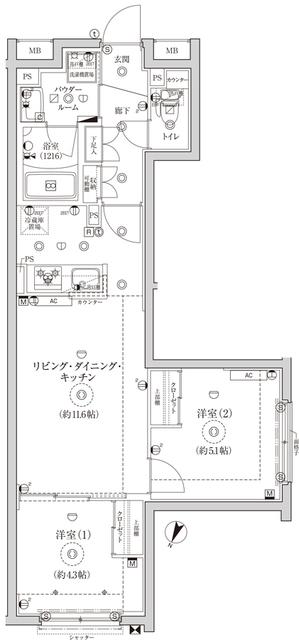  間取り図写真