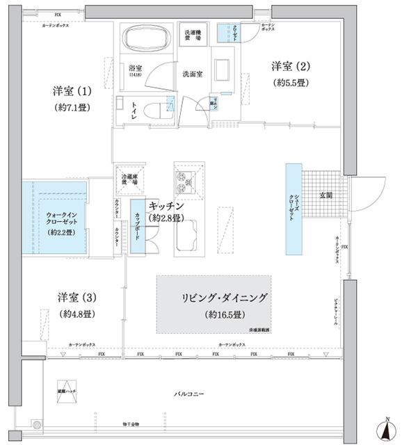  間取り図写真