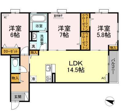  間取り図写真