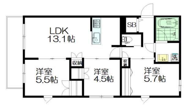  間取り図写真