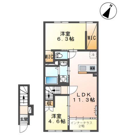 間取り図写真