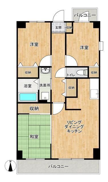  間取り図写真