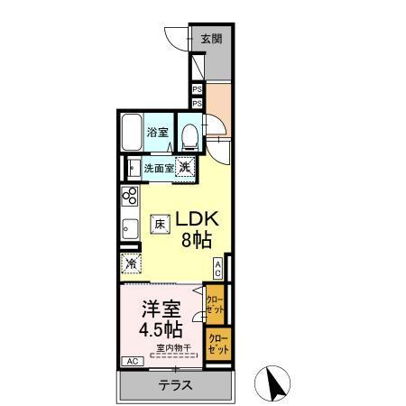  間取り図写真