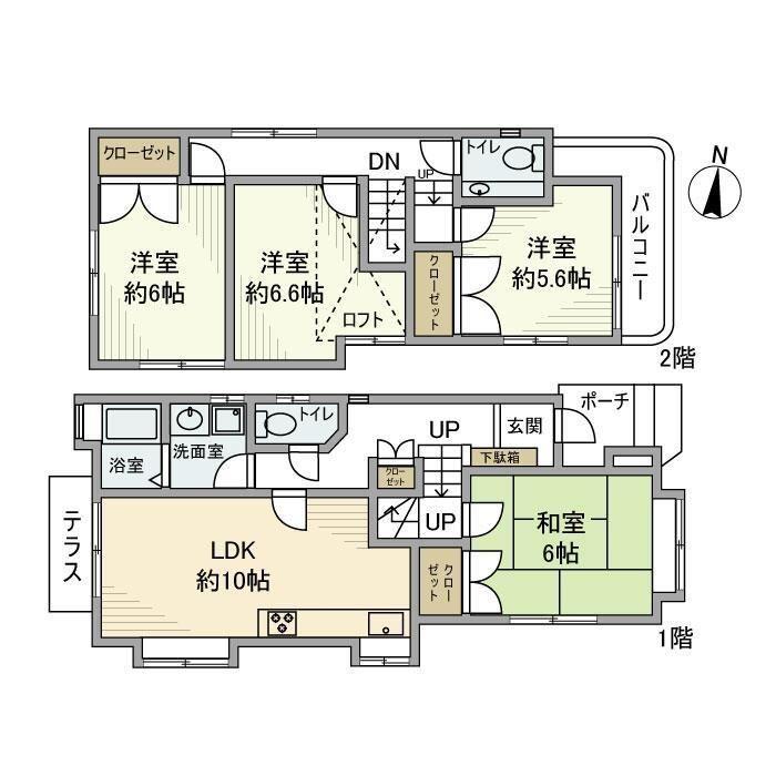  間取り図写真
