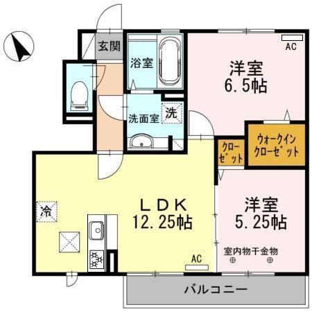 Andalasia（アンダレーシア）（102） 間取り図画像