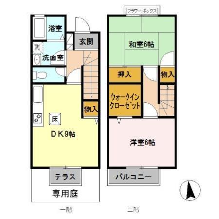  間取り図写真