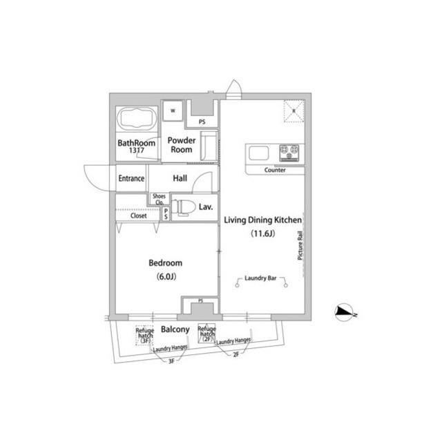  間取り図写真