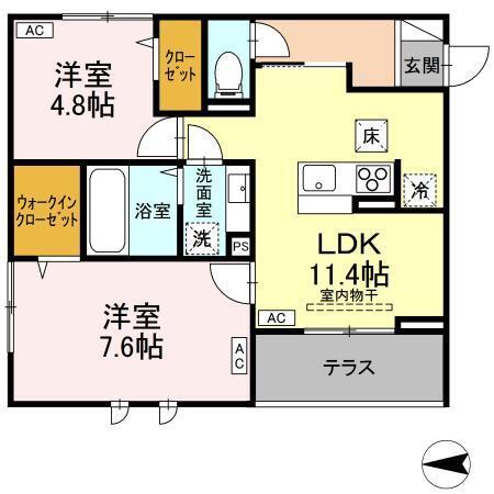  間取り図写真