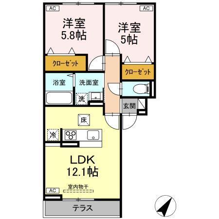  間取り図写真