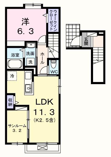  間取り図写真