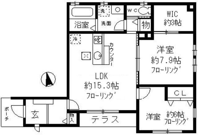  間取り図写真