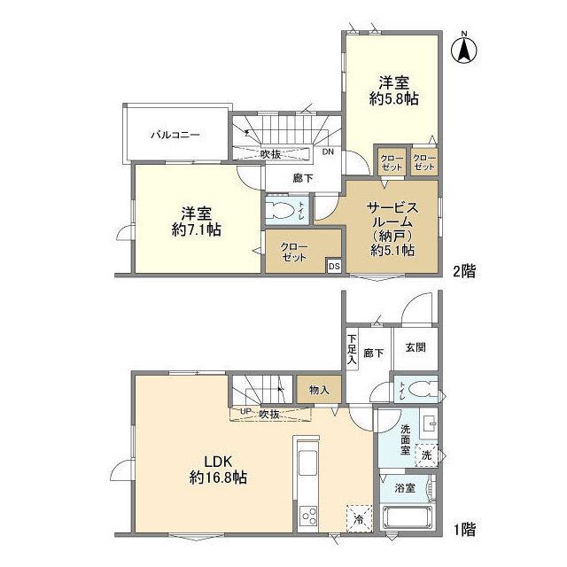  間取り図写真