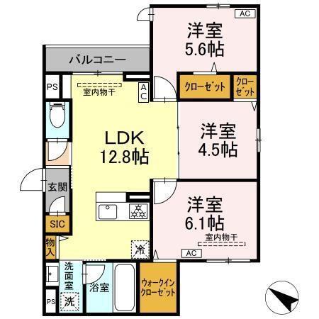  間取り図写真