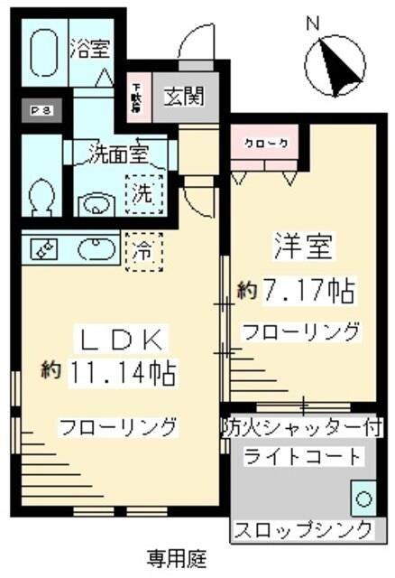  間取り図写真