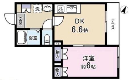  間取り図写真
