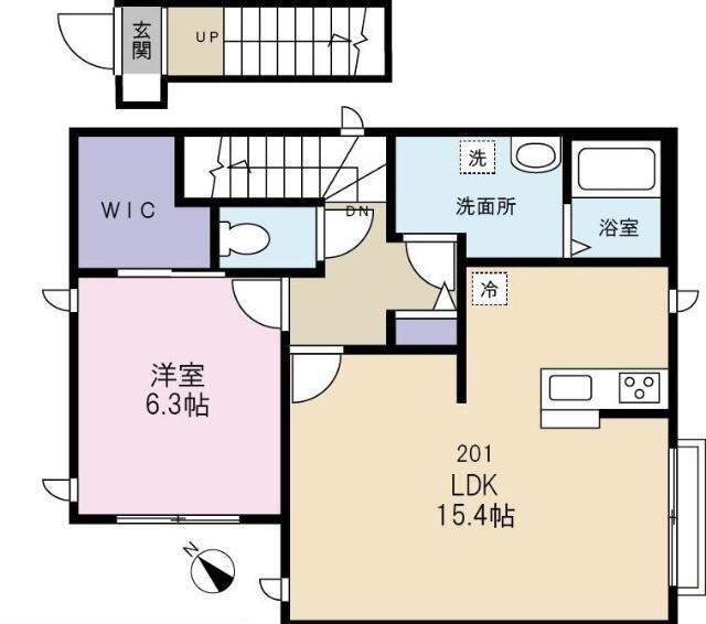  間取り図写真