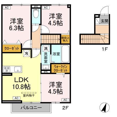  間取り図写真