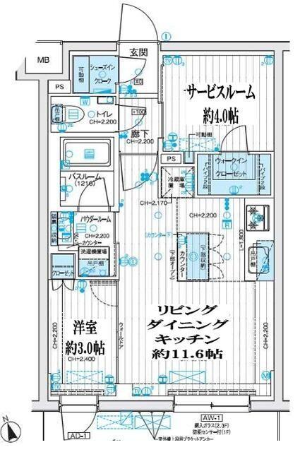  間取り図写真