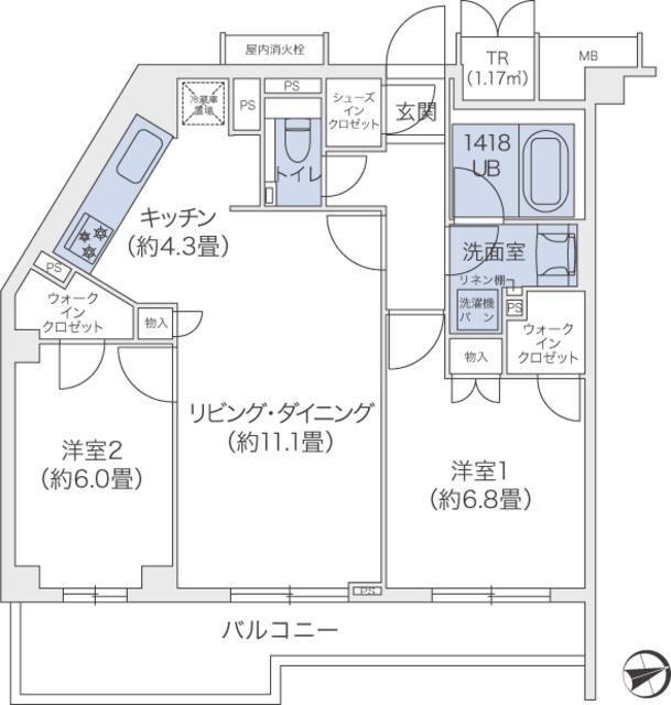 間取り図写真