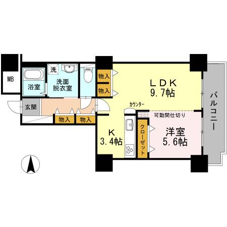  間取り図写真