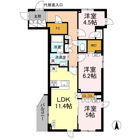  間取り図写真