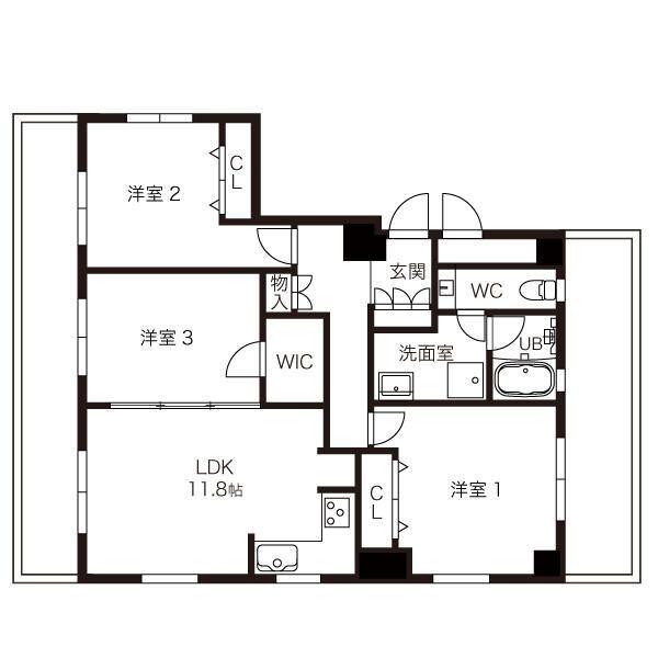  間取り図写真