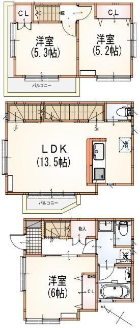  間取り図写真