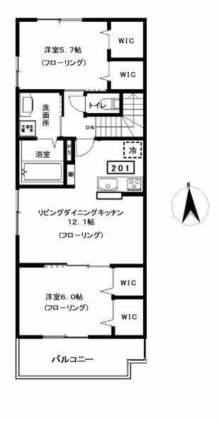  間取り図写真