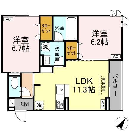  間取り図写真