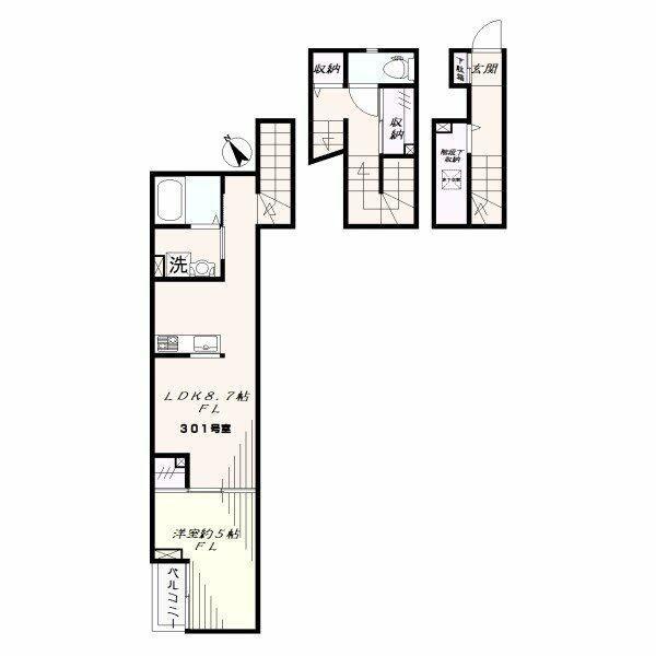  間取り図写真