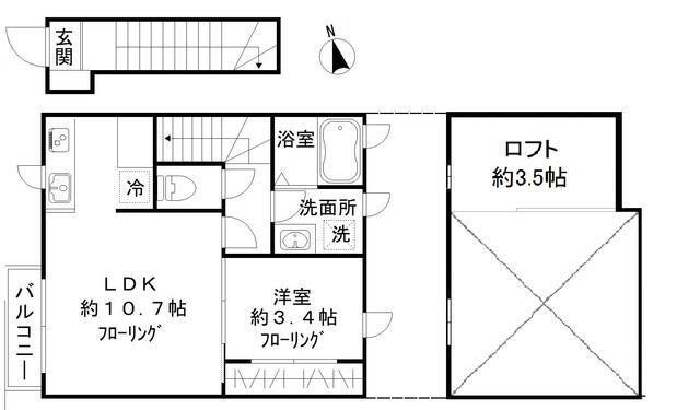  間取り図写真