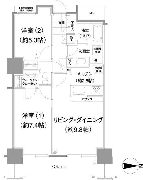  間取り図写真