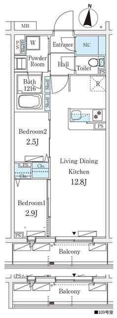  間取り図写真