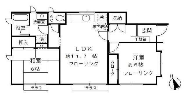  間取り図写真