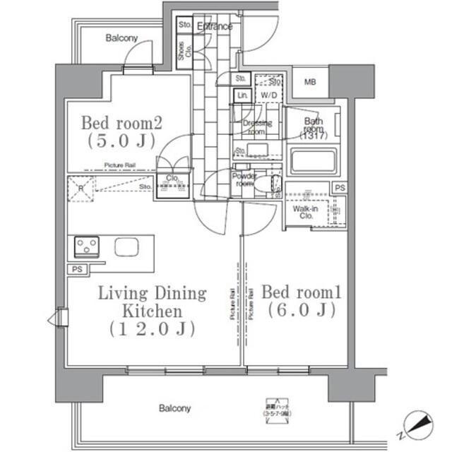  間取り図写真