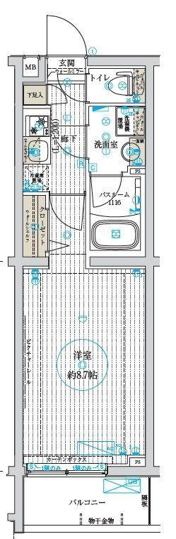  間取り図写真