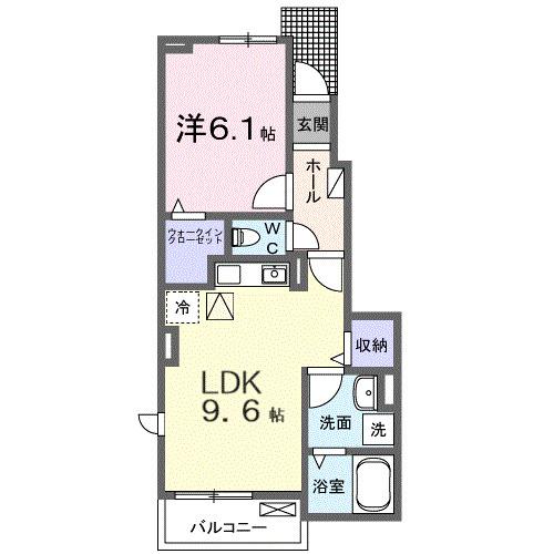 フィオーレ　エム（102） 間取り図画像