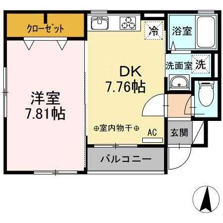 エル　シャンテ（103） 間取り図画像