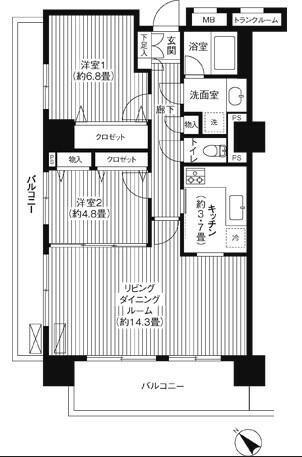  間取り図写真