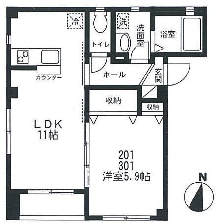  間取り図写真