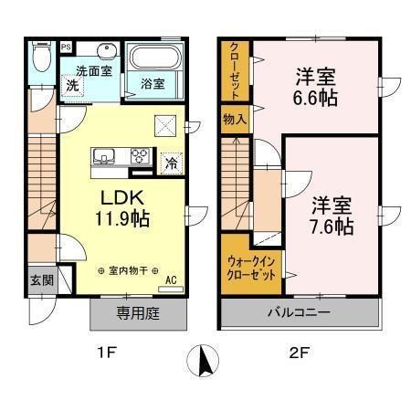 アビータ（103） 間取り図画像