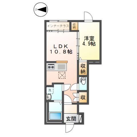 仮）八王子市大谷町アパート新築工事 間取り図画像