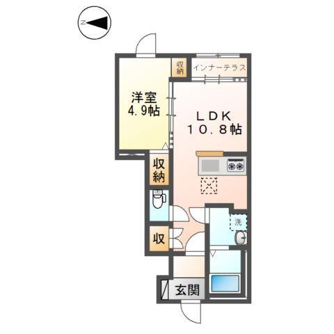 仮）八王子市大谷町アパート新築工事 間取り図画像