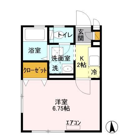 ボヌール伊興（102） 間取り図画像