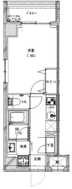 エルスタンザ西荻ｍｏｄｅｒｎｏ（504） 間取り図画像