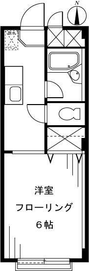 杉並区永福マンション 間取り図画像