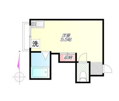 鈴木ビル（207） 間取り図画像